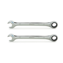 Full Polish Double Ratcheting Wrench 17MM For Mechanics